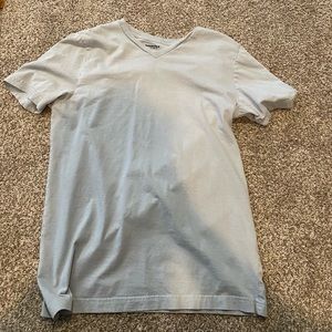 Sea foam green v neck